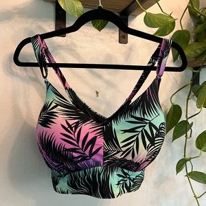 Torrid Floral Print Swim Top | 3X | Like New